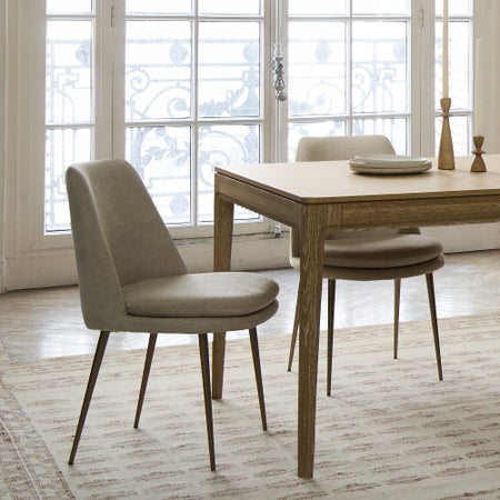 Finley Low-Back Upholstered Dining Chair