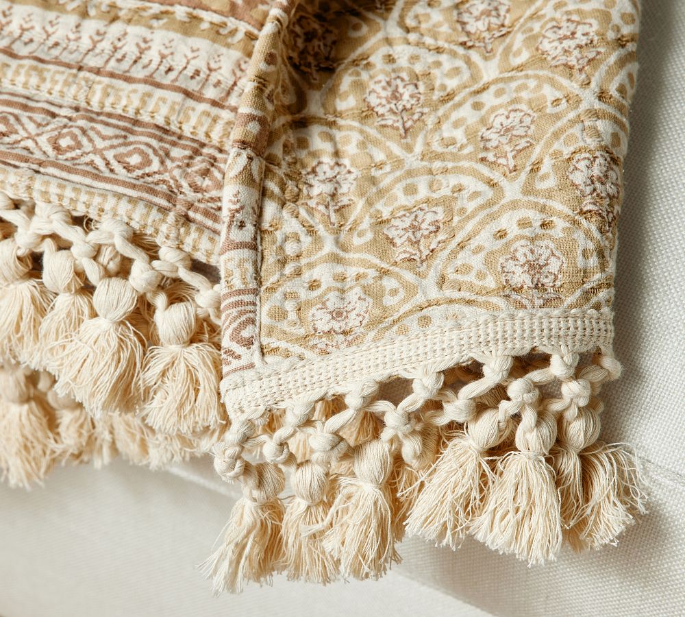 Jacquard Cotton Throw Pottery Barn Kuwait