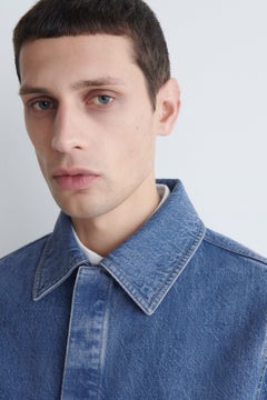 MINIMAL DENIM JACKET — Blue light 5