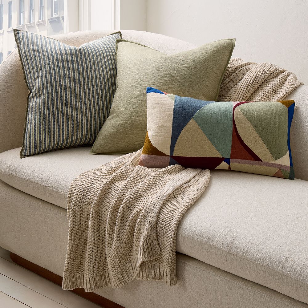 Pillow Inserts West Elm Chenille Throw Cozy Weave Pillow Cover