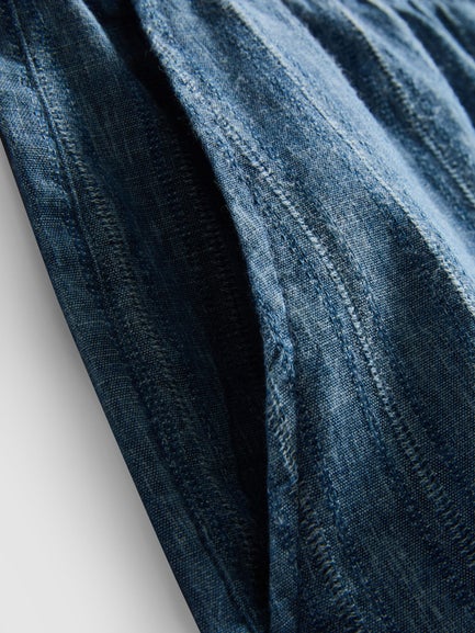 Textured Drawstring Waist Shorts