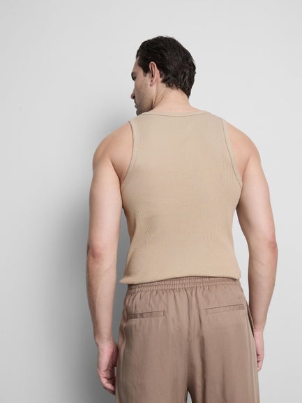Ribbed Vest Shirt