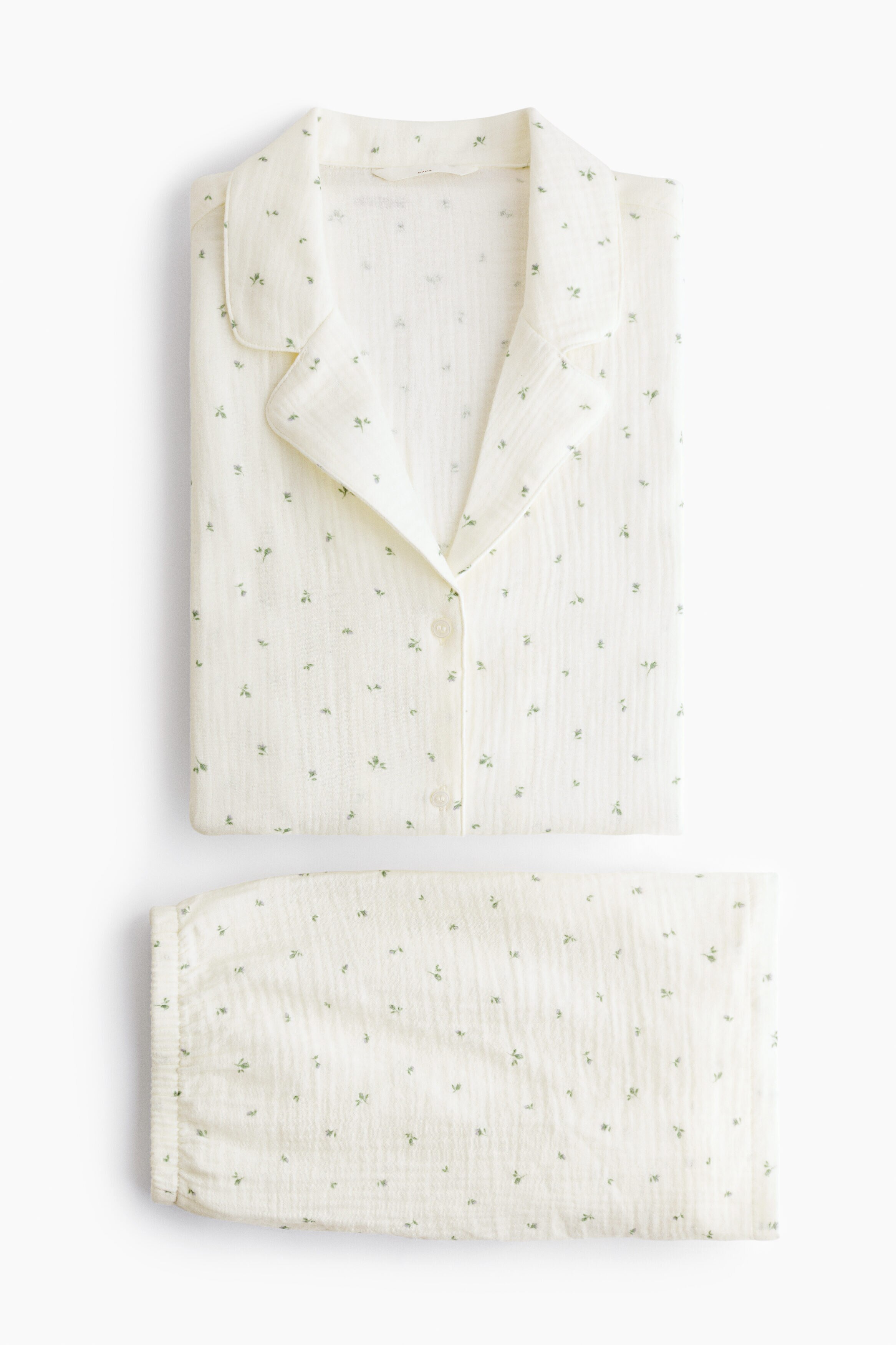 MAMA Cotton muslin pyjamas