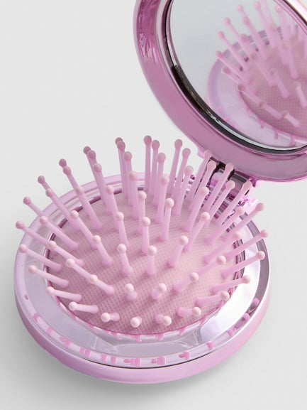 Mini Folding Compact Hair Brush