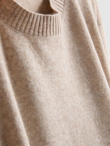 Soft Knitted Crew Neck Jumper