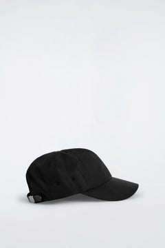 NYLON BASEBALL CAP — Black dark 4