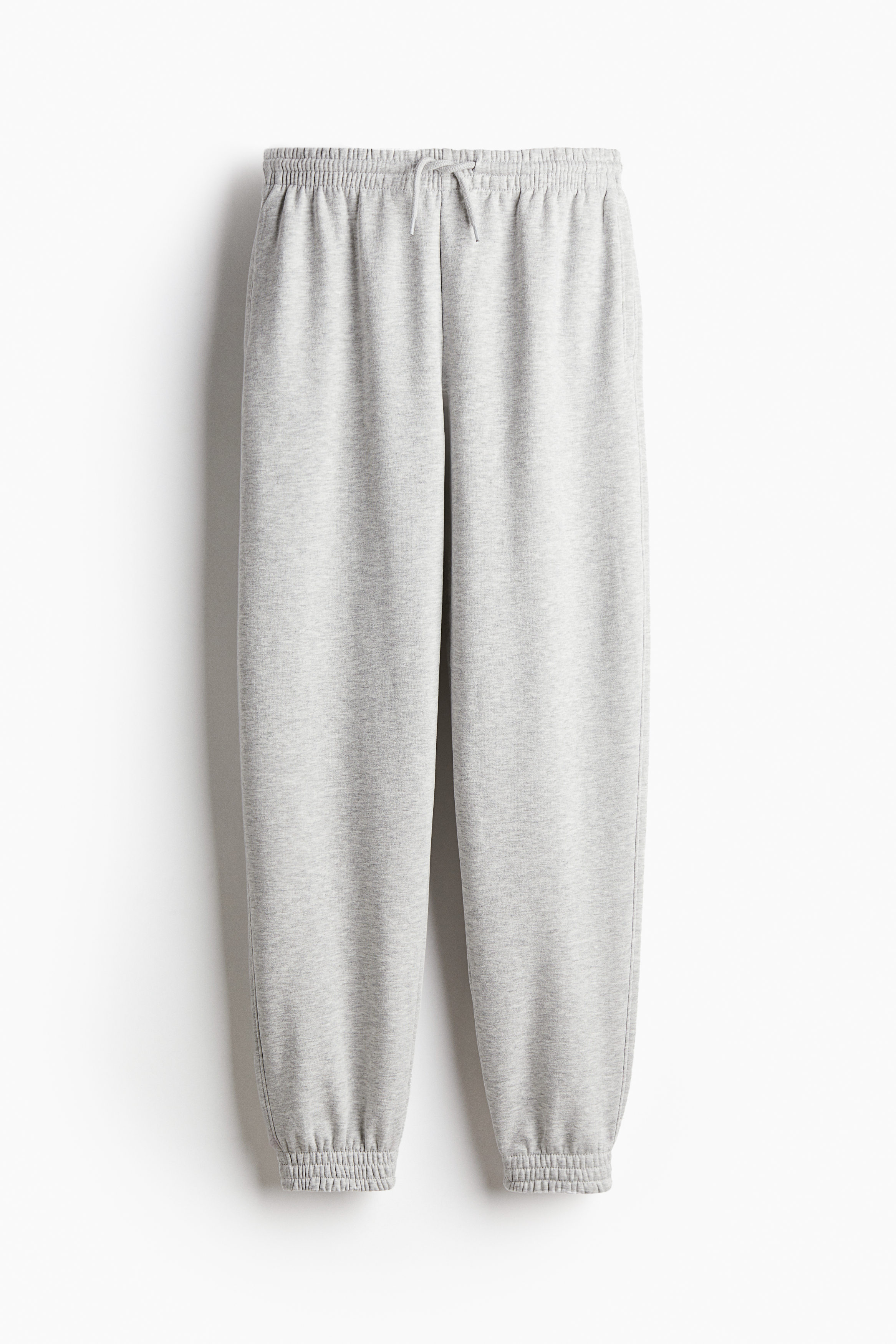 High rise grey joggers sale