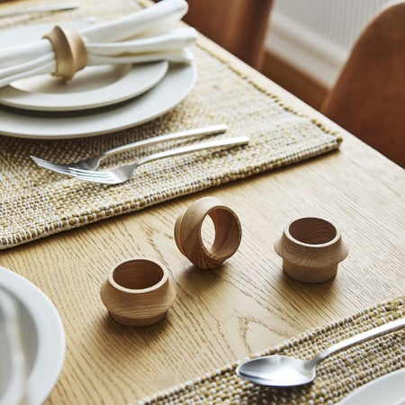 Tira Wood Napkin Rings
