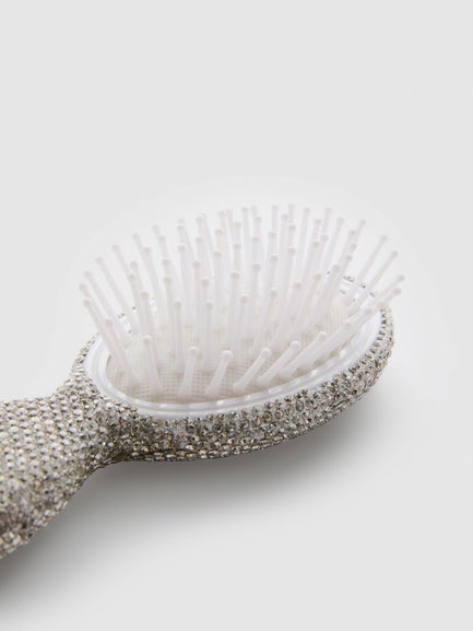 PS... Mini Diamanté Paddle Brush