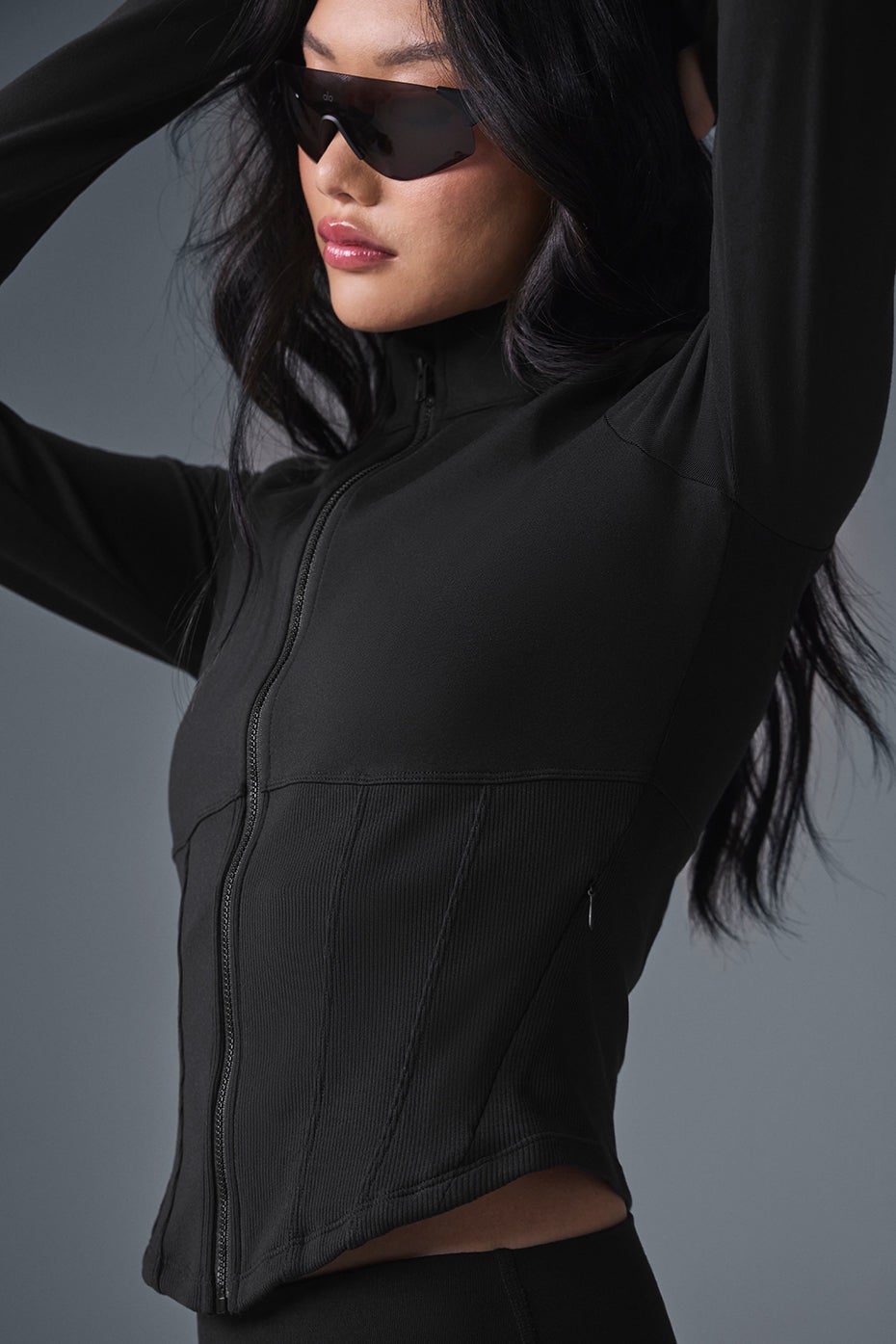 Airbrush Corset Full Zip Jacket | Alo Yoga Qatar