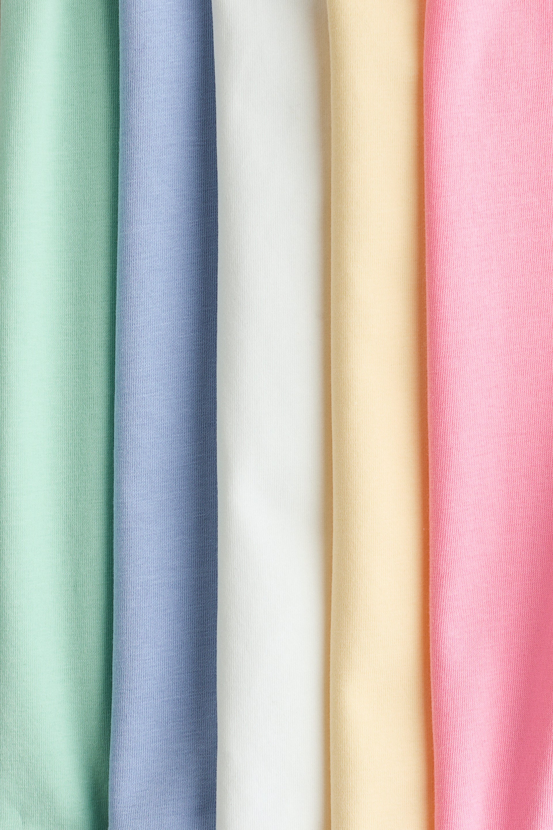 5-pack cotton strappy tops