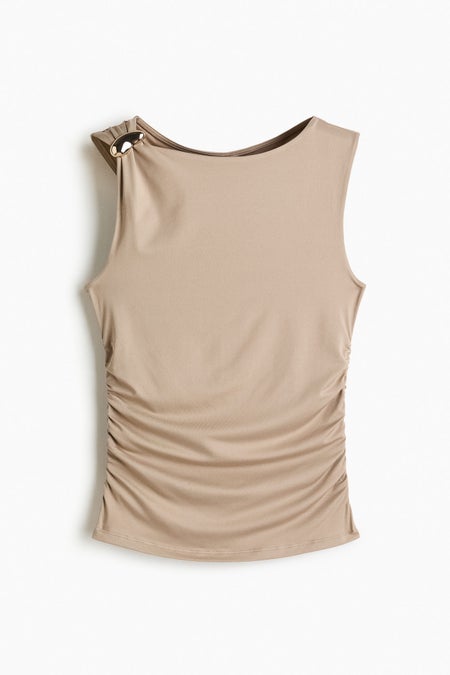 Draped top
