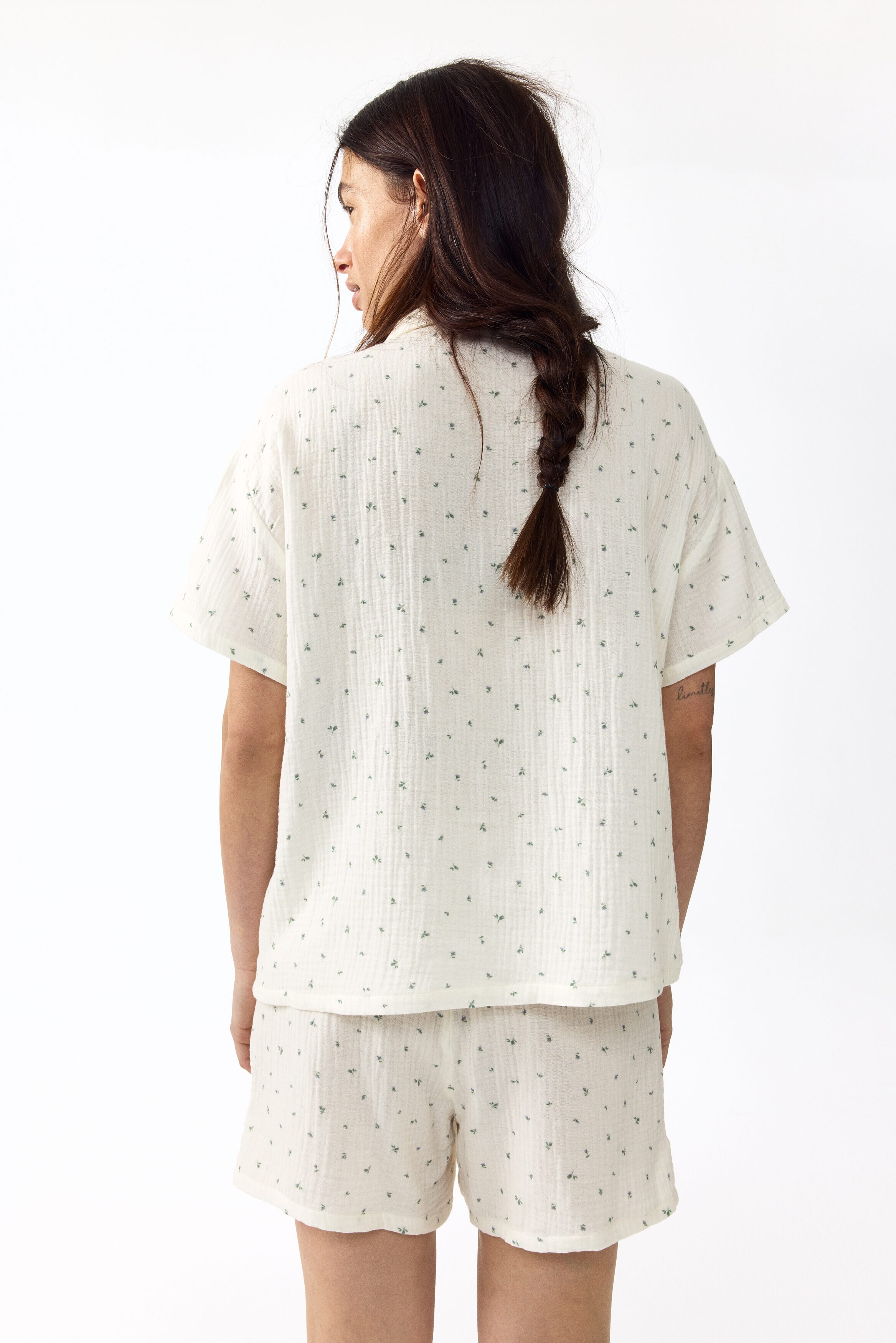 MAMA Cotton muslin pyjamas