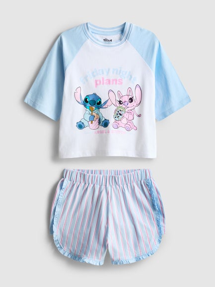 Disney’s Stitch Boxy Short Pyjamas