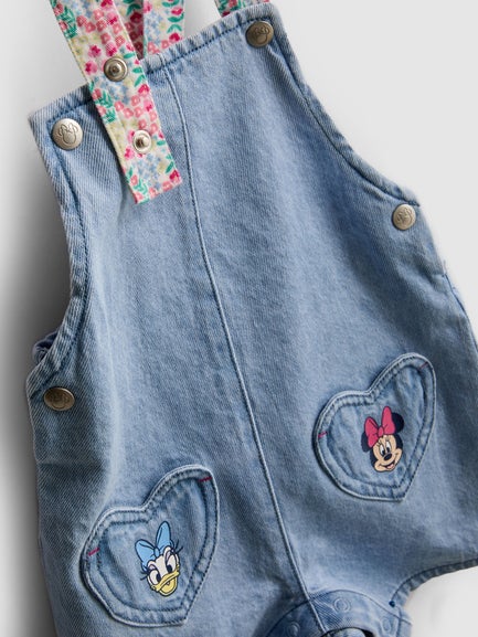 Disney's Minnie Mouse And Friends Dungaree Set