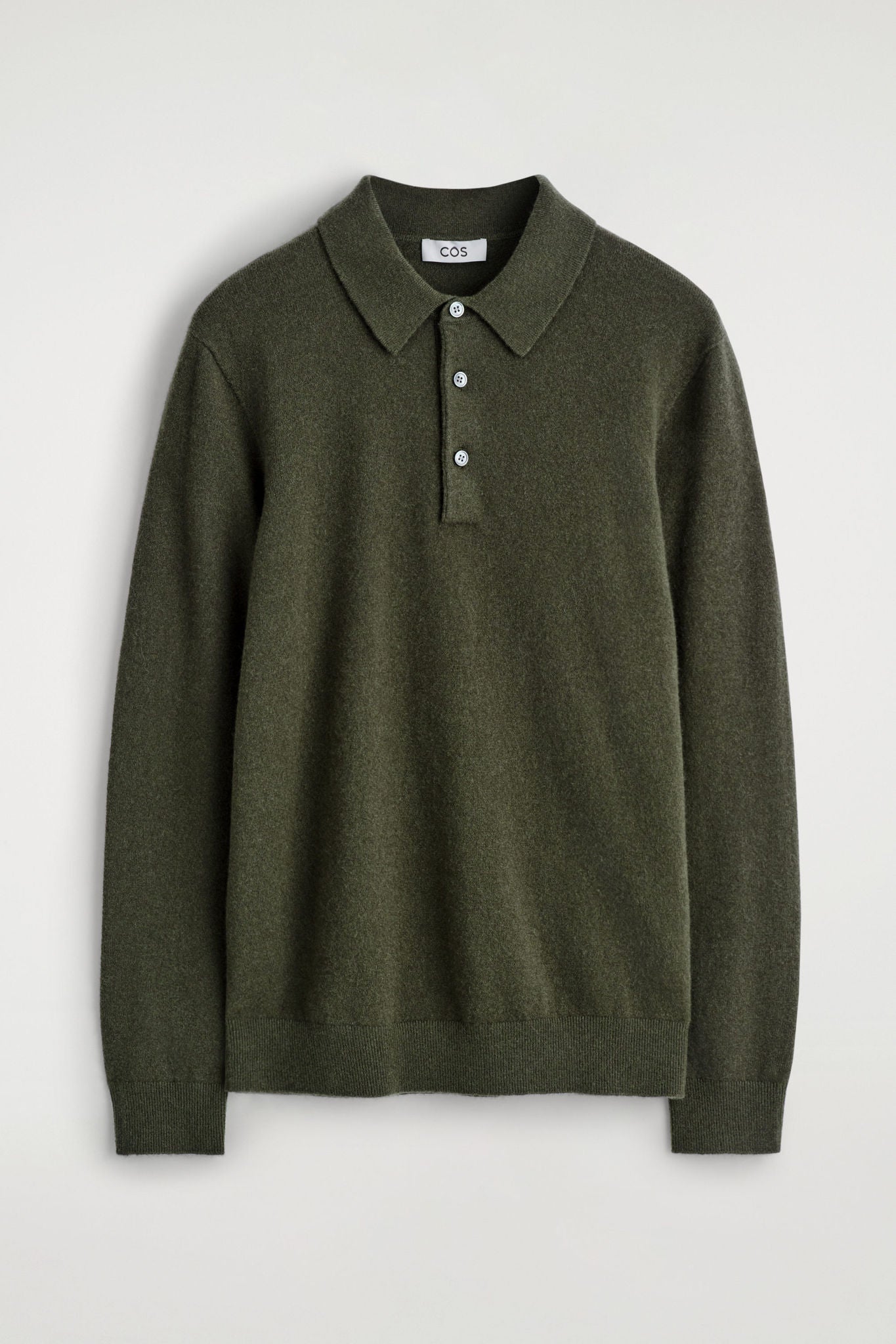 Pure Cashmere Polo Shirt | COS UAE