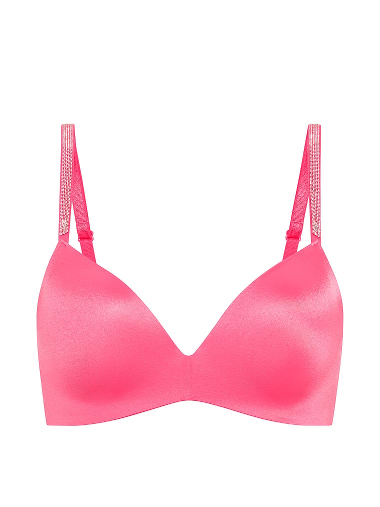 So Obsessed Shine Strap Wireless Push-Up Bra