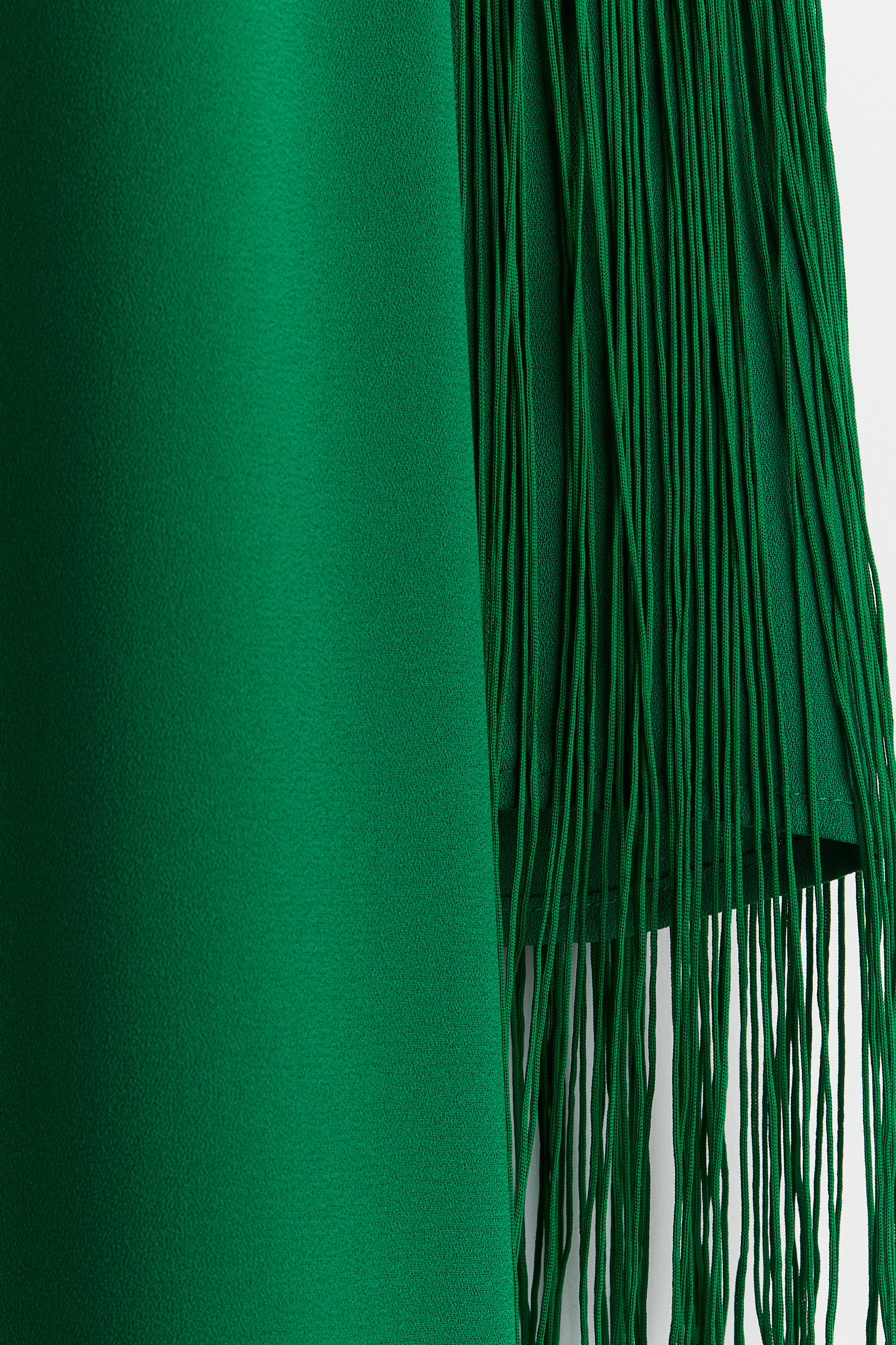 Fringe-trimmed Kaftan Dress | H&M UAE
