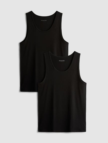 2pk Essential Vest Tops