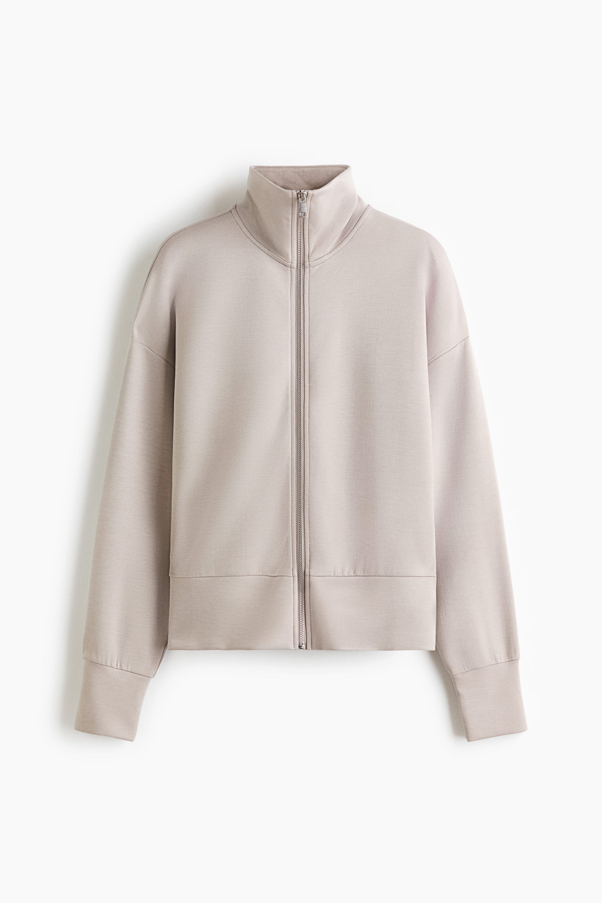 Jersey track jacket