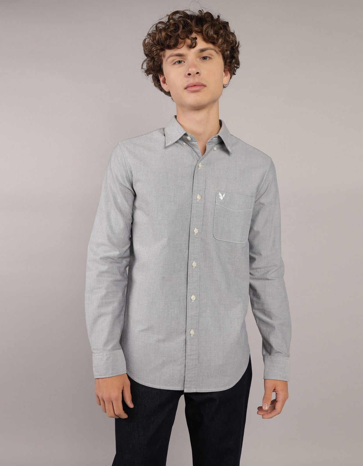 AE Everyday Oxford Button-Up Shirt