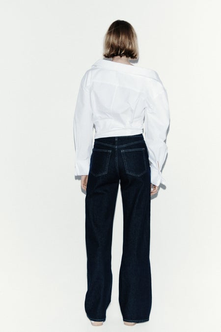 Wide High Jeans