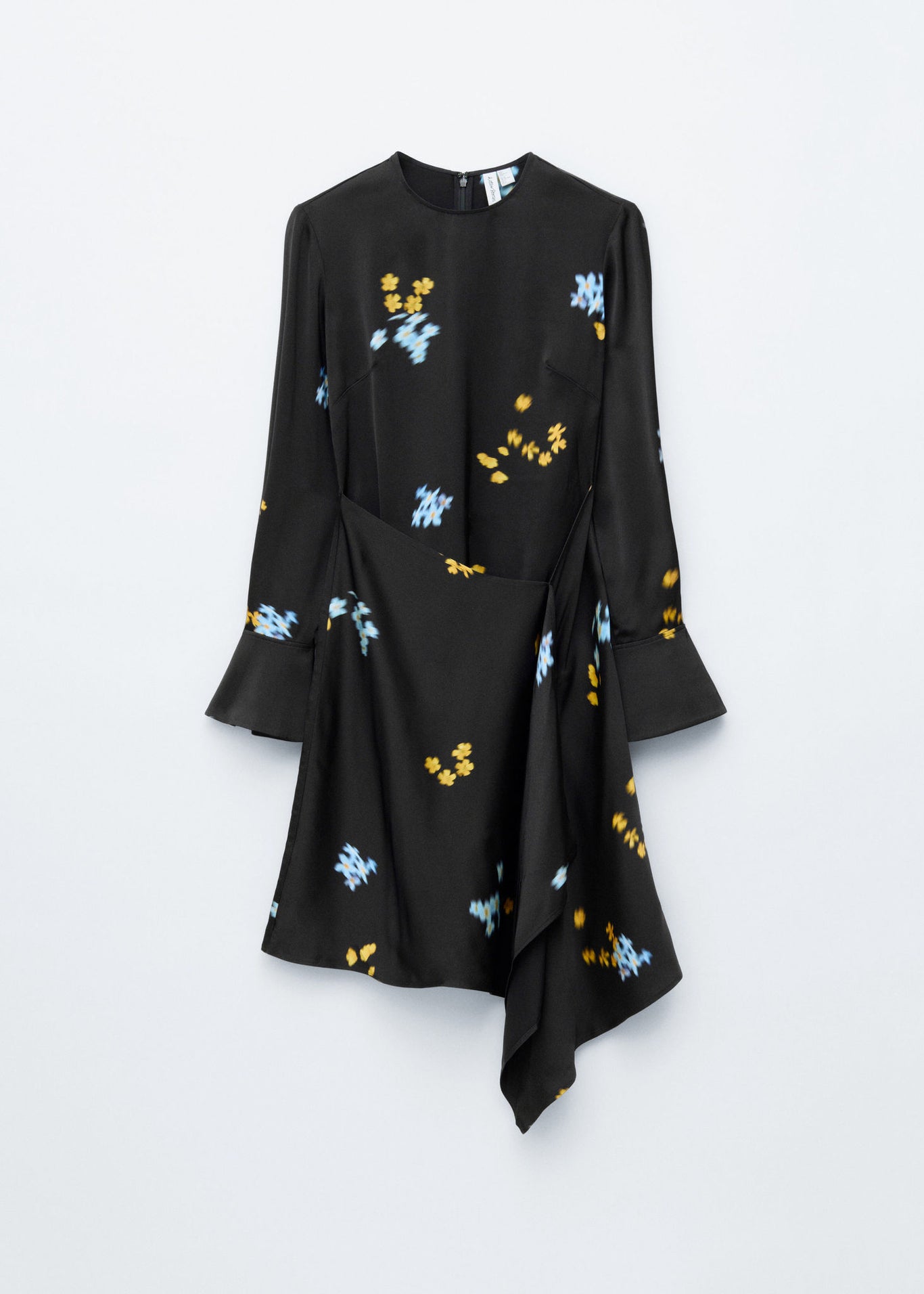 & Other Stories  Asymmetric Long-Sleeve Mini Dress