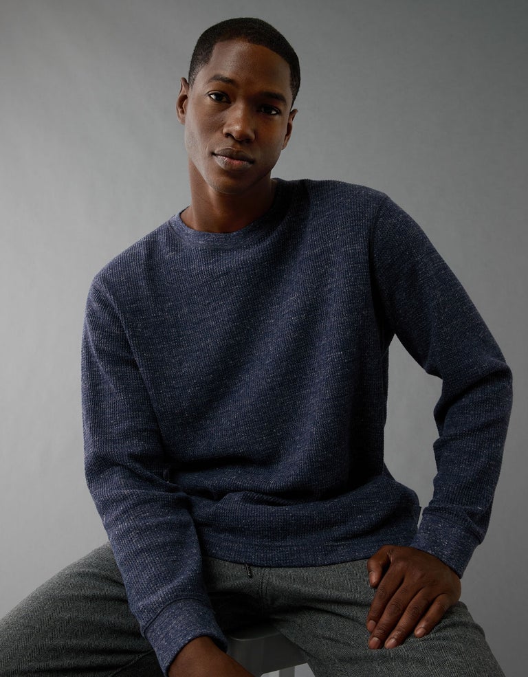 Ae Long-sleeve Thermal T-shirt American Eagle Jordan - Main Image