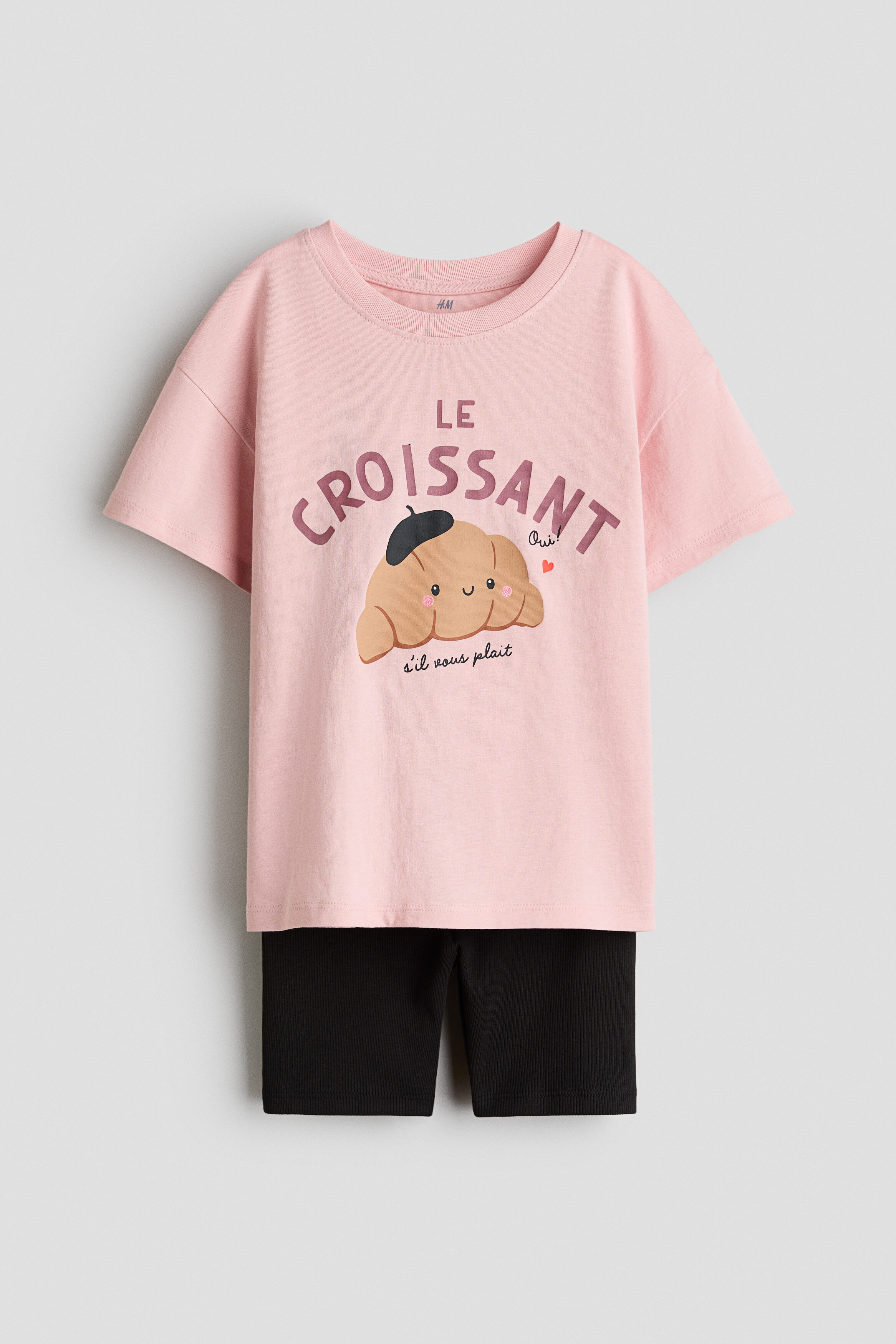 2-piece cotton jersey set