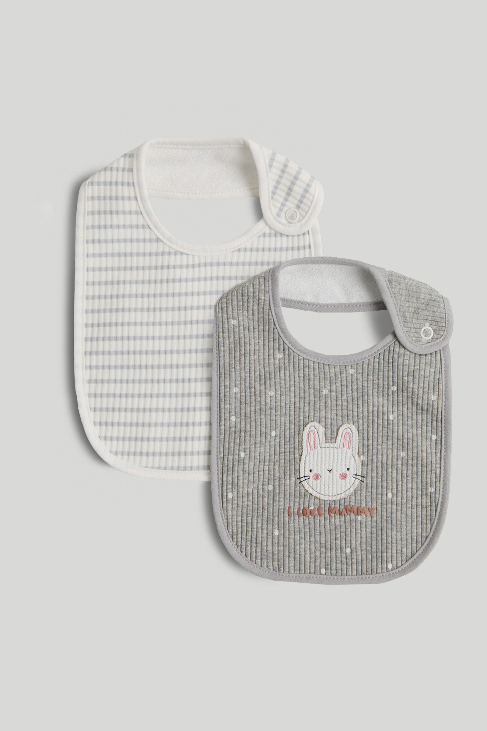 2 Pack Mothercare Newborn Mummy Bibs