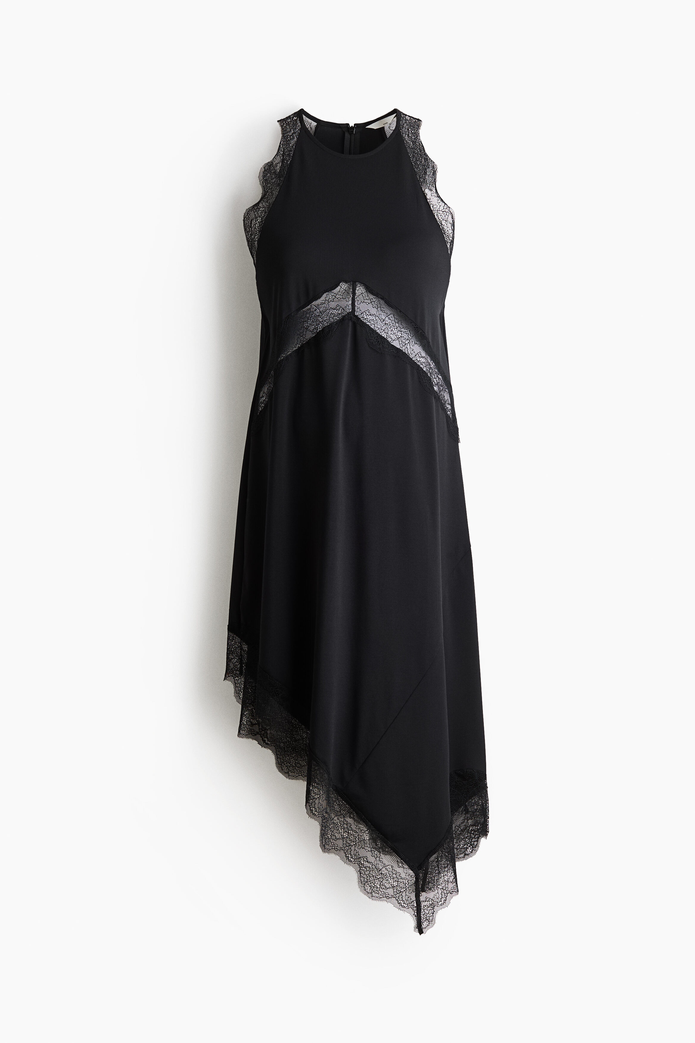MAMA Lace-trimmed dress