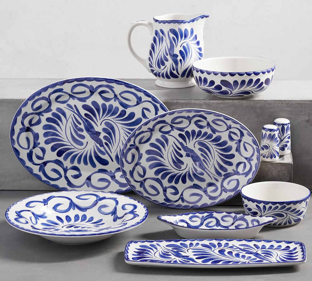 Puebla Salt Pepper Shakers Pottery Barn UAE