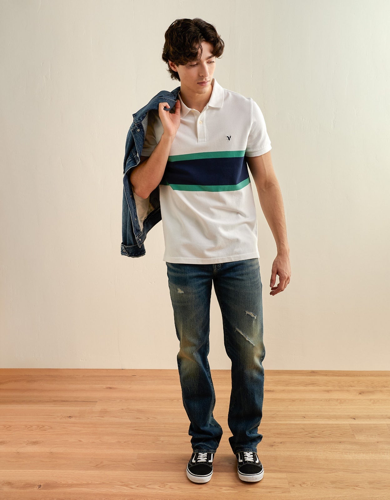 AE Slim Fit Stretch Polo Shirt