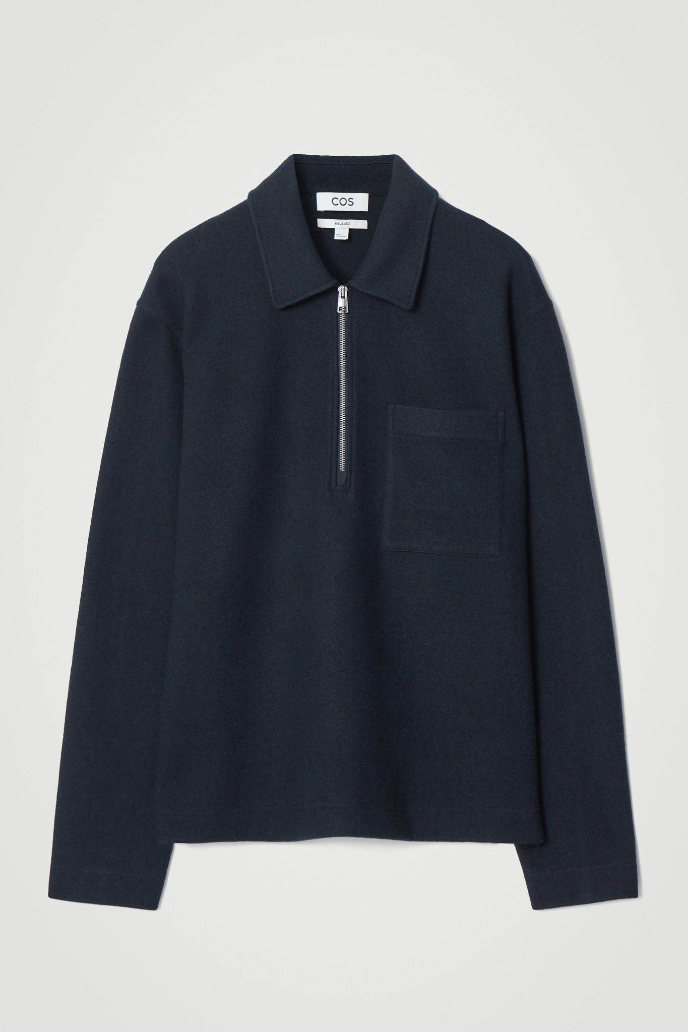 Half-zip Wool-blend Jumper | COS Saudi Arabia
