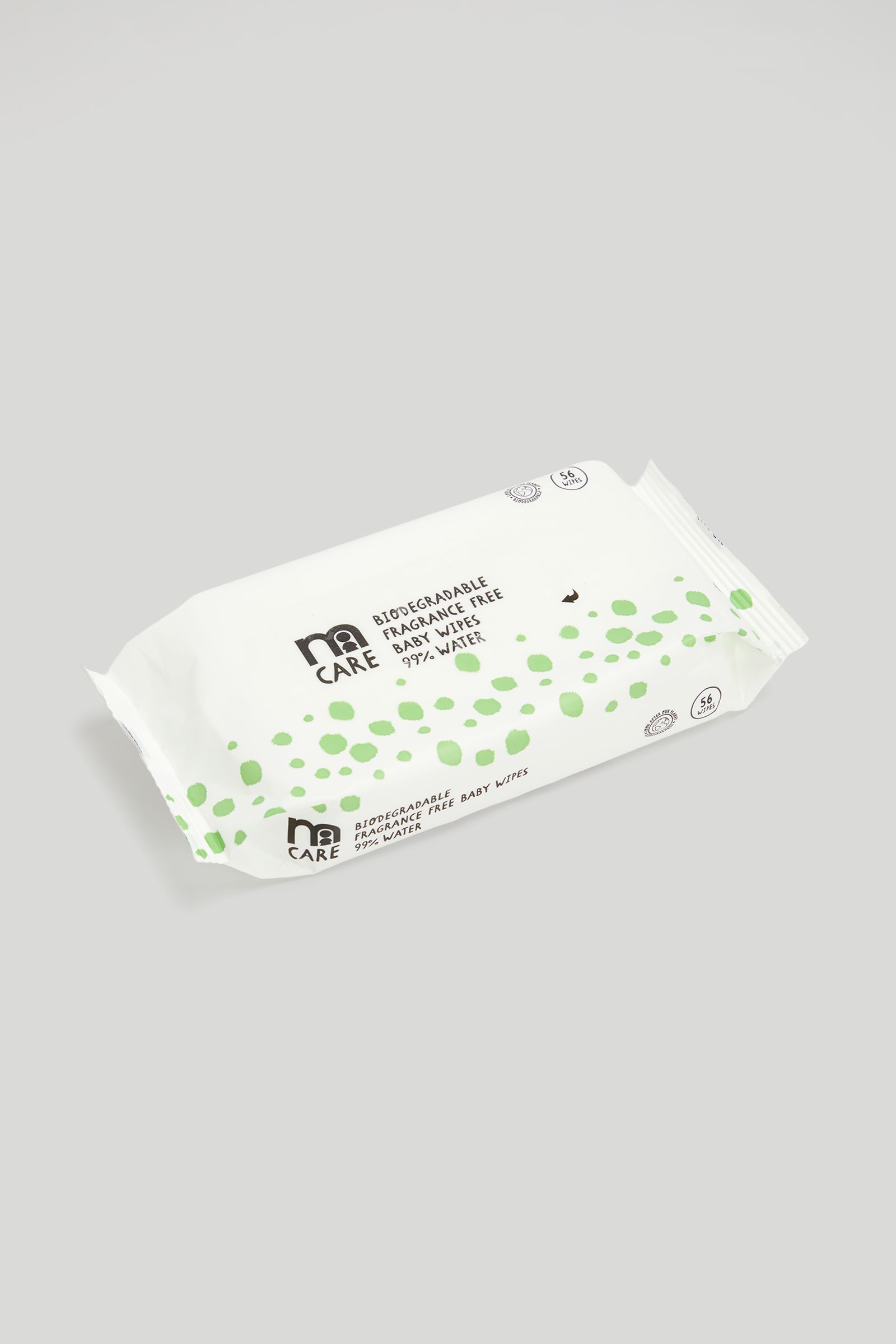 Mothercare Fragrance-Free Water Wipes - 4 x 56 Pack