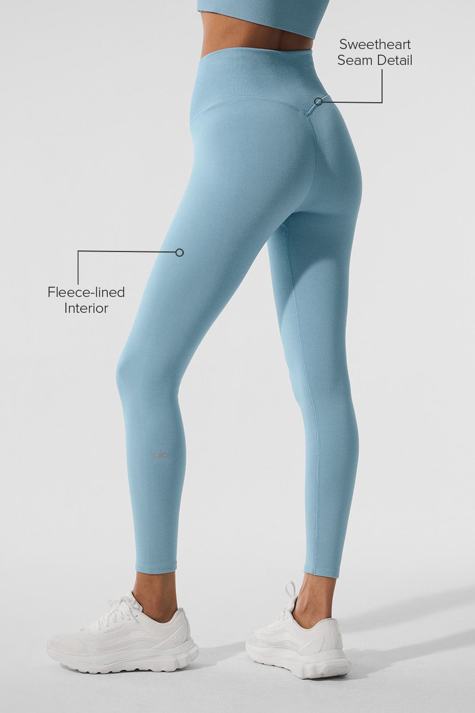 スパッツ・レギンス [Alo Yoga] Seamless Winter Warm Plush High-Waist 7/8 Legging Alo Yoga | Seamless Winter Warm Plush High-Waist 7/8 Legging