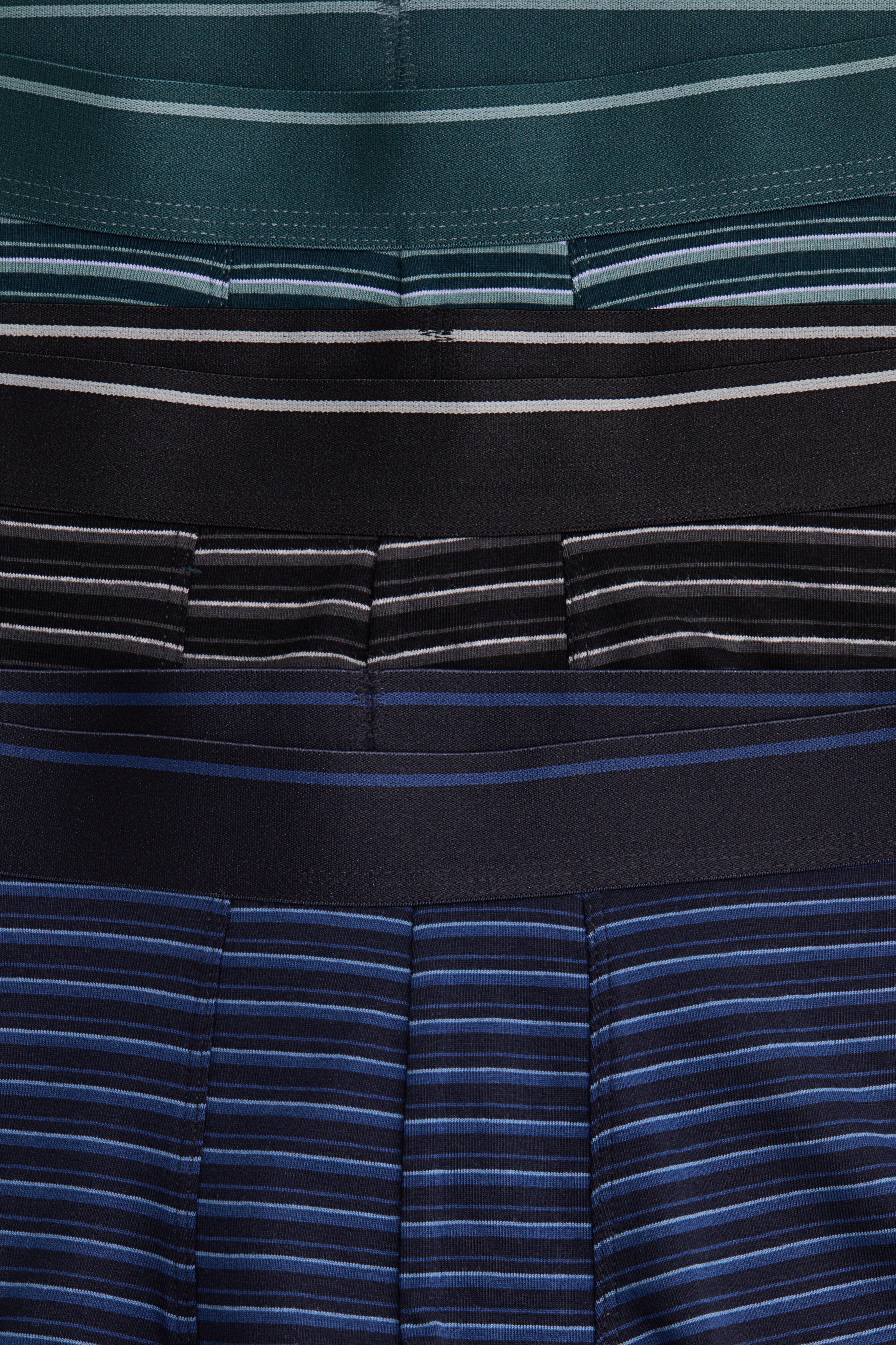 3-pack cotton short trunks