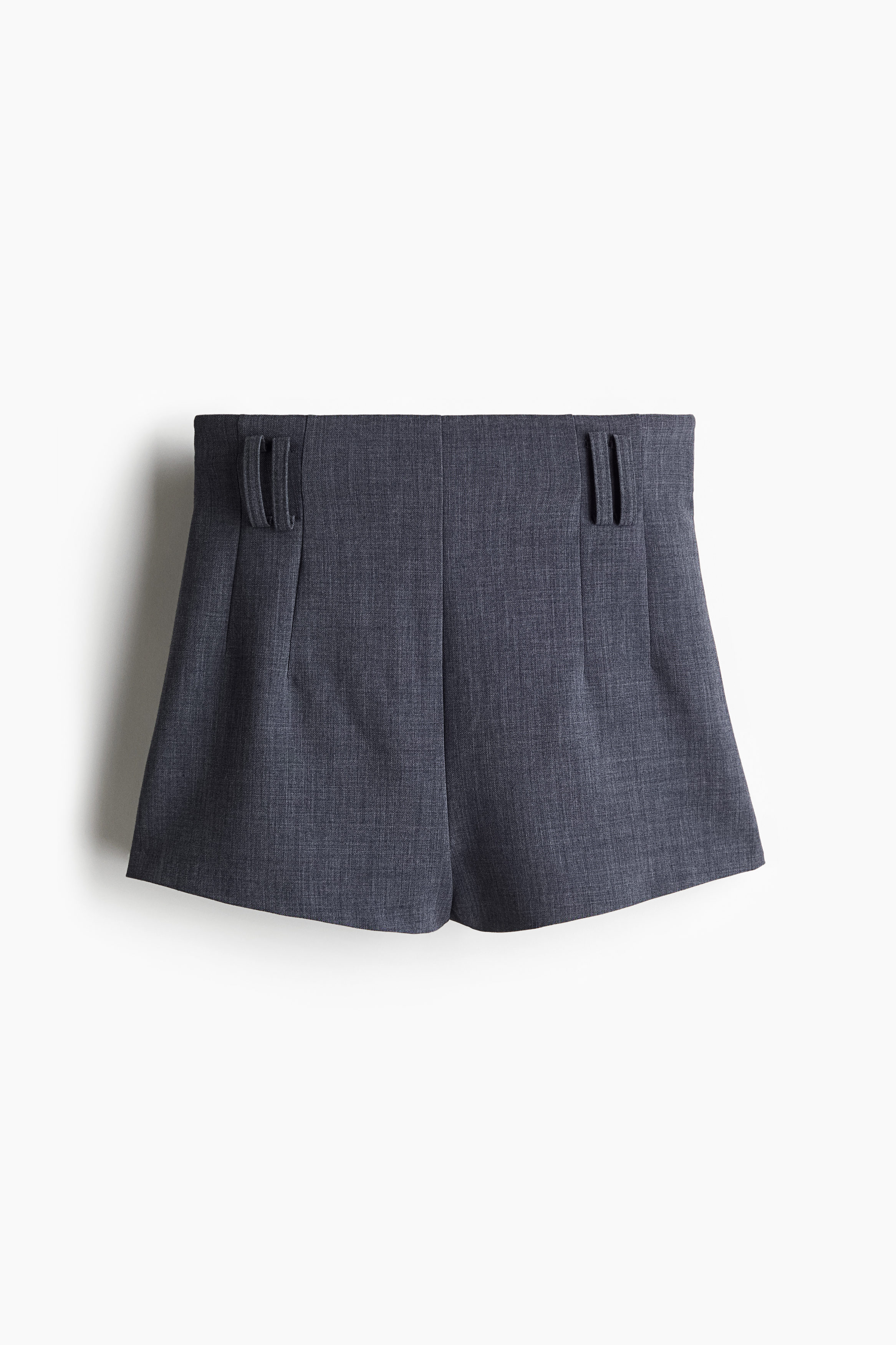 High waisted grey sweat shorts sales