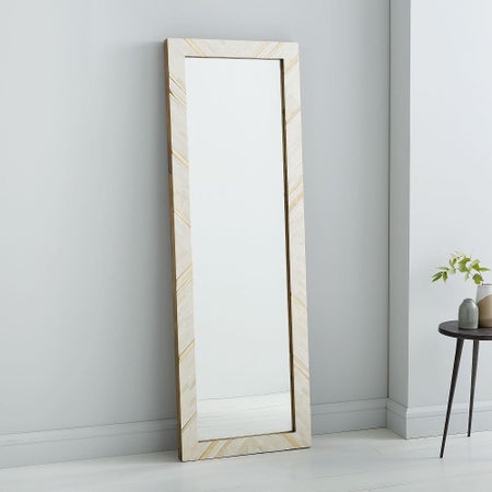 Brass & Bone Rays Floor Mirror Brass & Bone Rays Floor Mirror