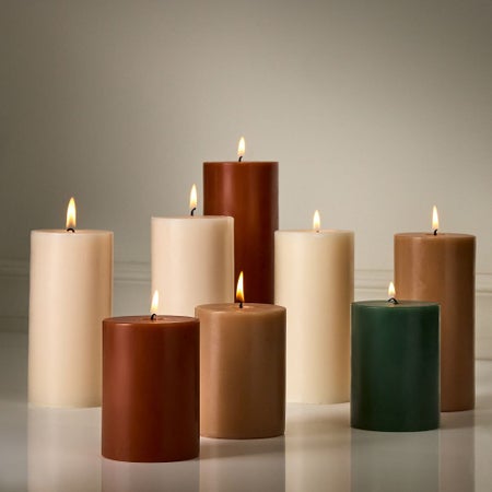 Simple Pillar Candles