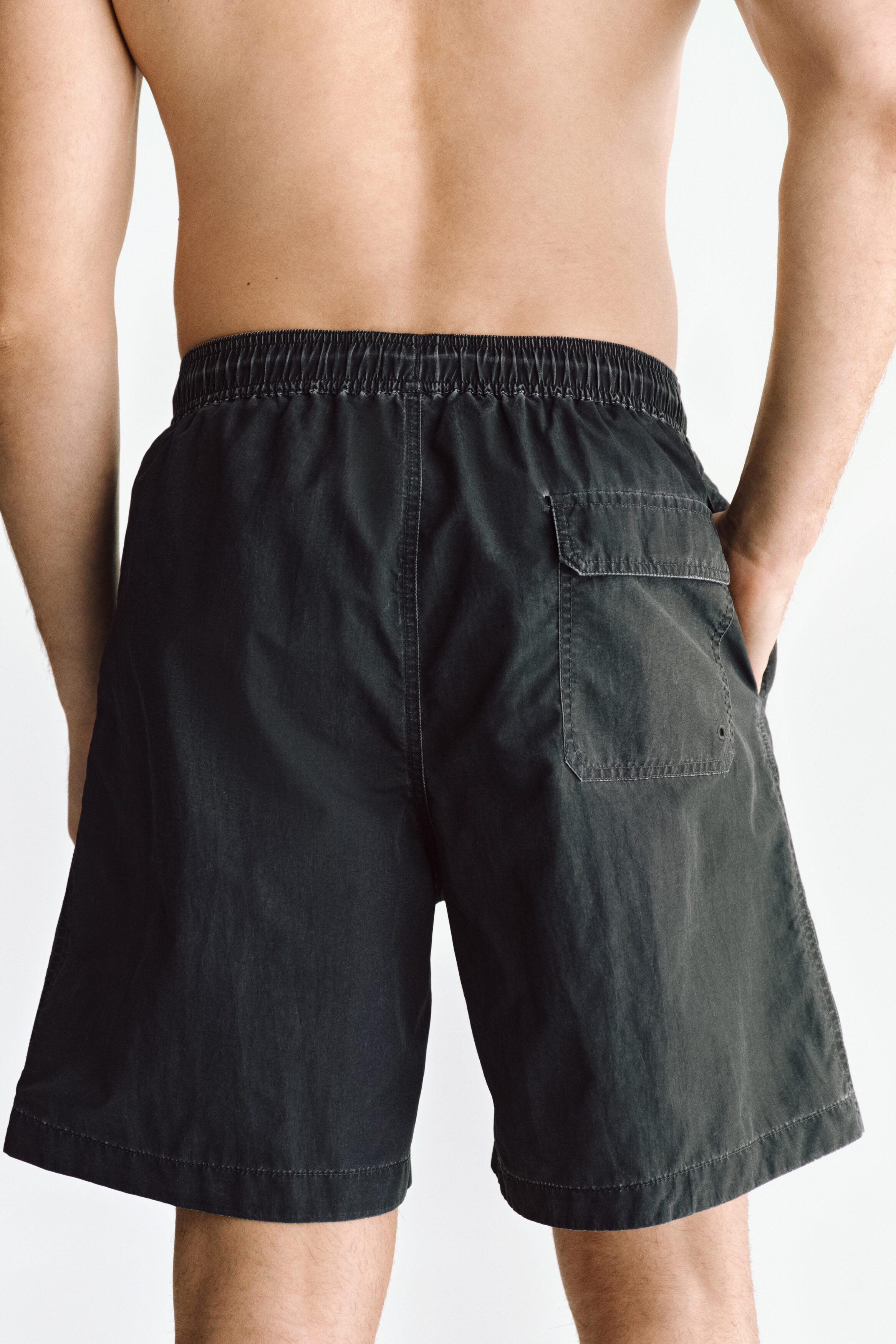 Long swim shorts