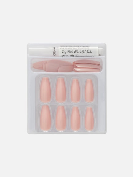 PS... Nude Stiletto Gloss False Nails