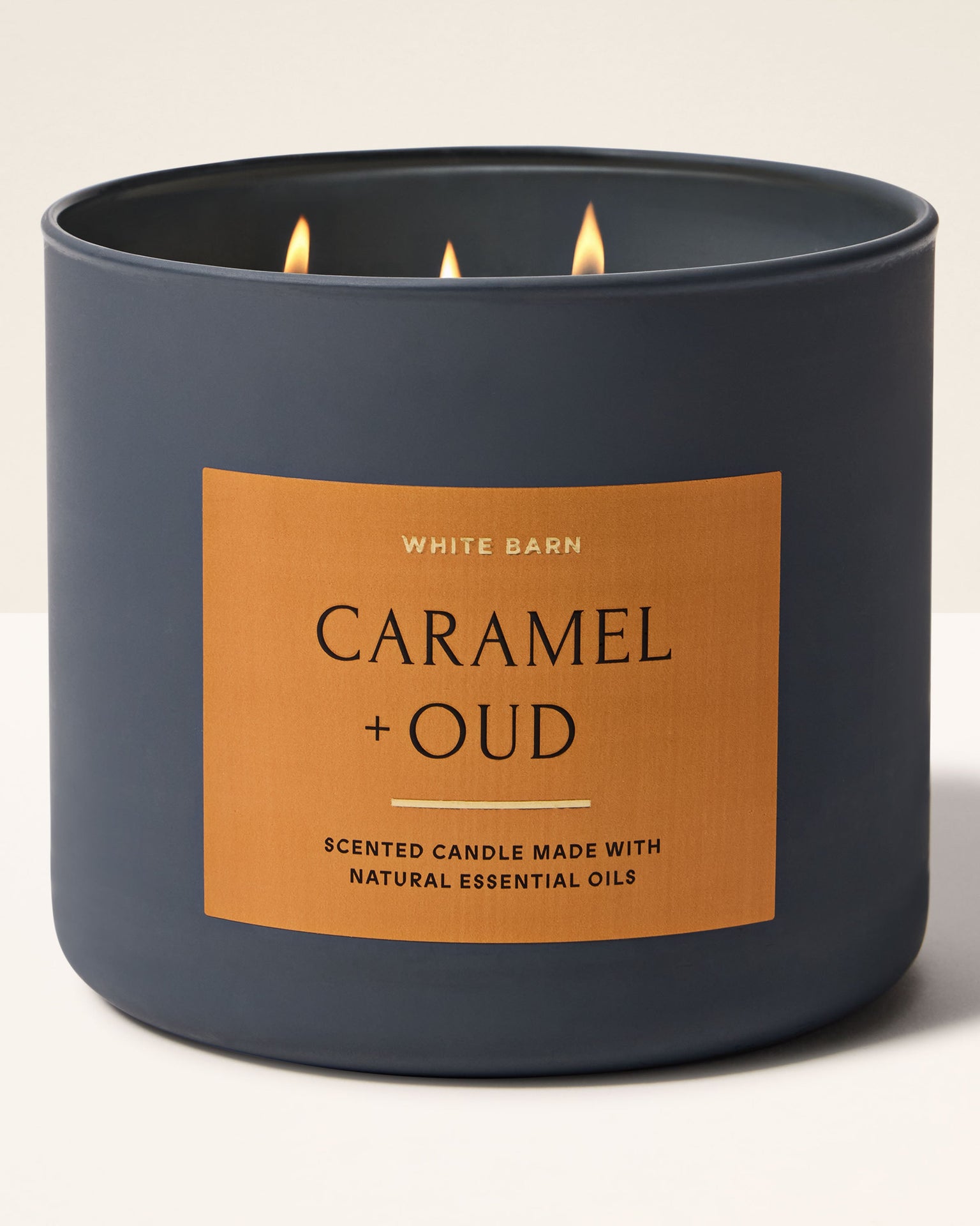 Caramel & Oud 3-Wick Candle