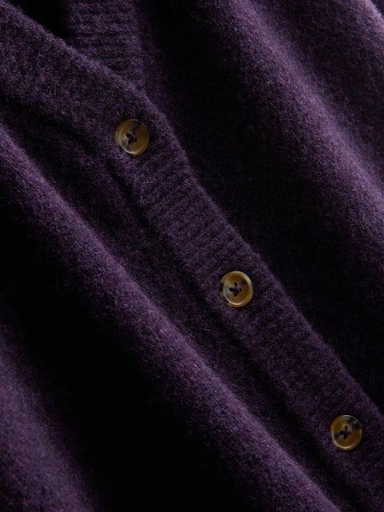 Knitted V-Neck Cardigan