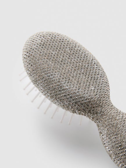 PS... Mini Diamanté Paddle Brush