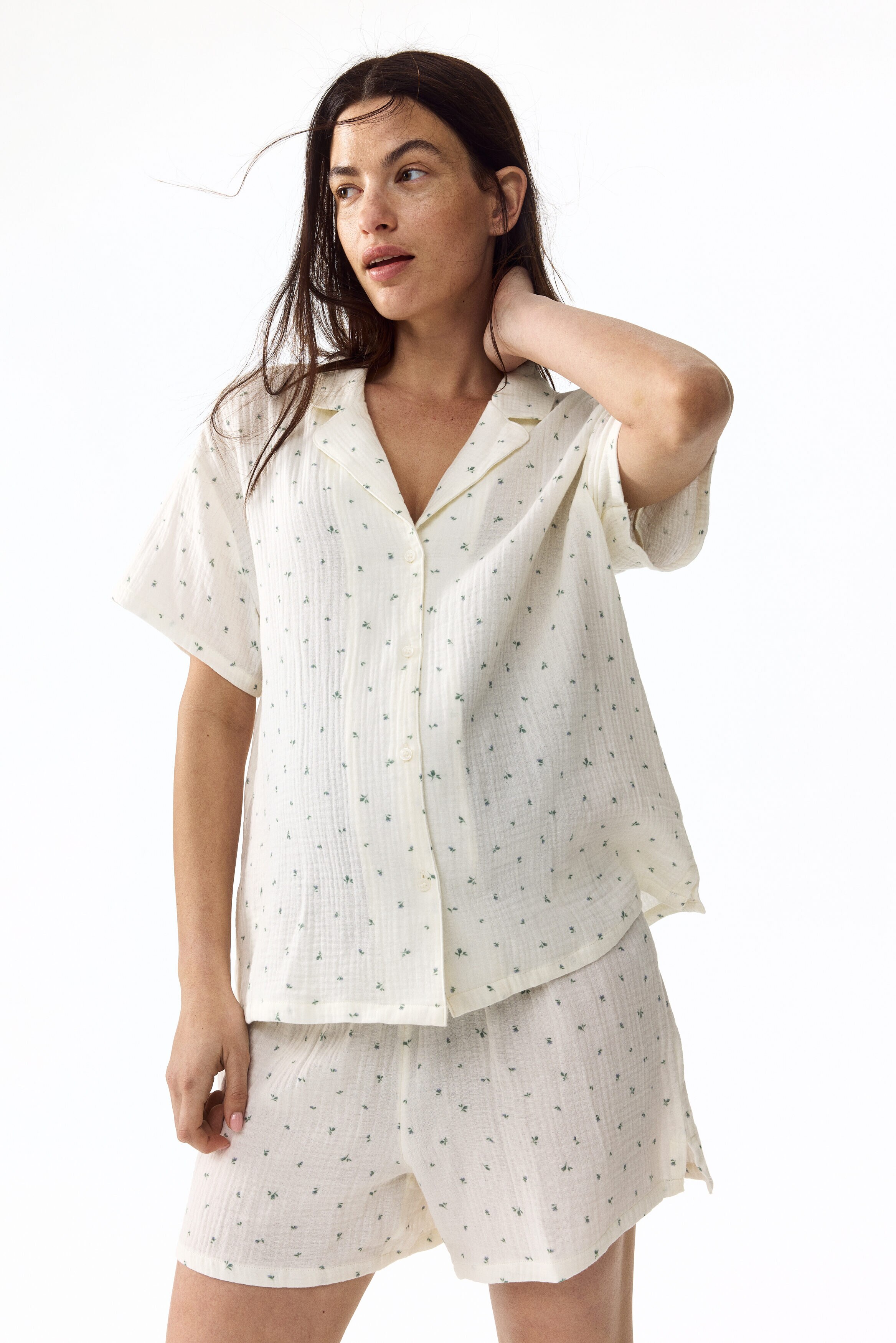 MAMA Cotton muslin pyjamas