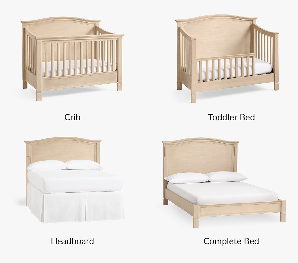 Barn Madison Madison In Crib Larkin Camelback 4-in-1 Convertible Crib