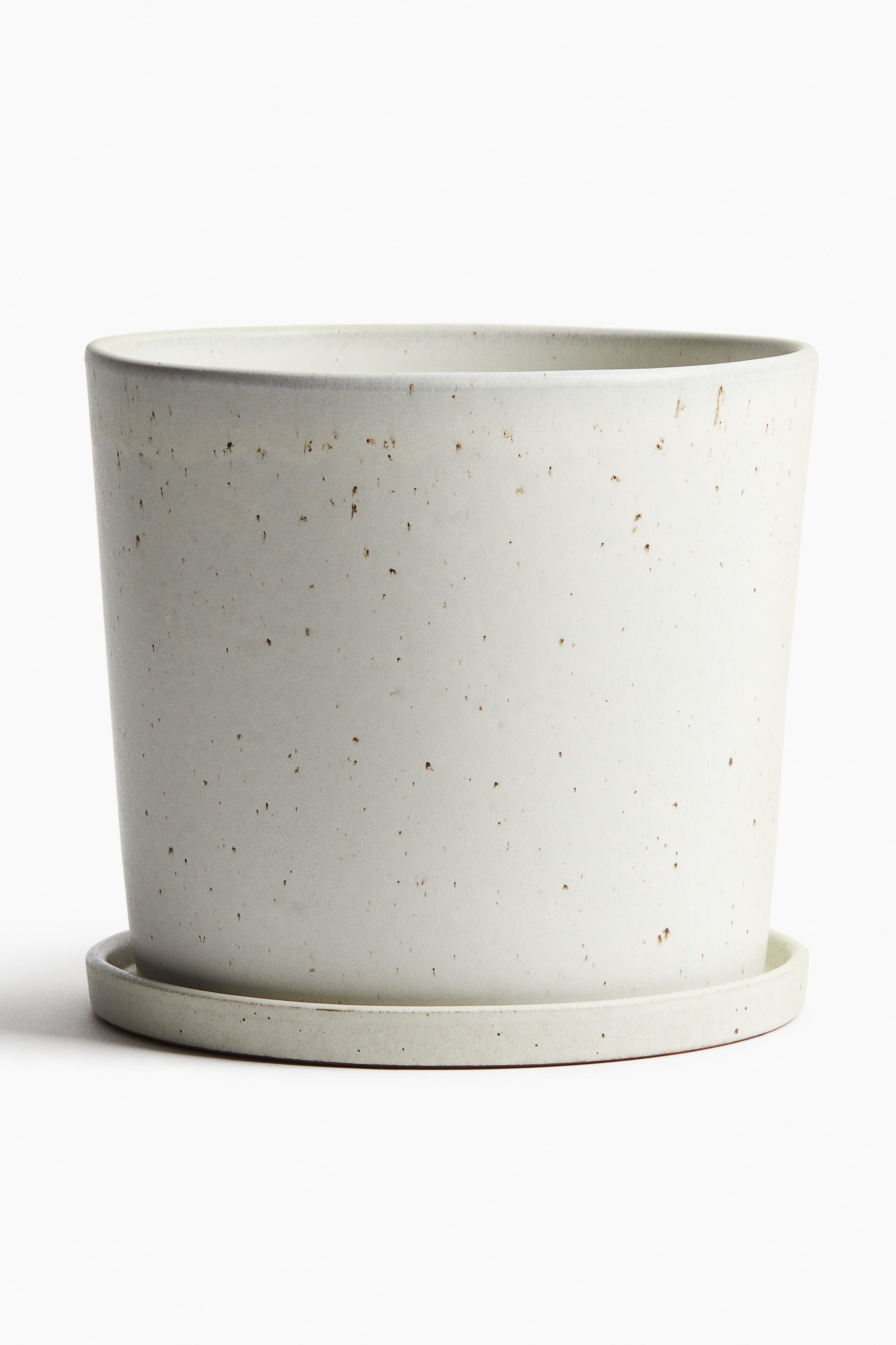 H&O.cp Plants pot TYPE-001：M（口径φ14cm） Large Plant Pot And Saucer | H&M KSA