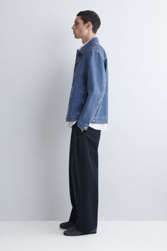 MINIMAL DENIM JACKET — Blue light 4