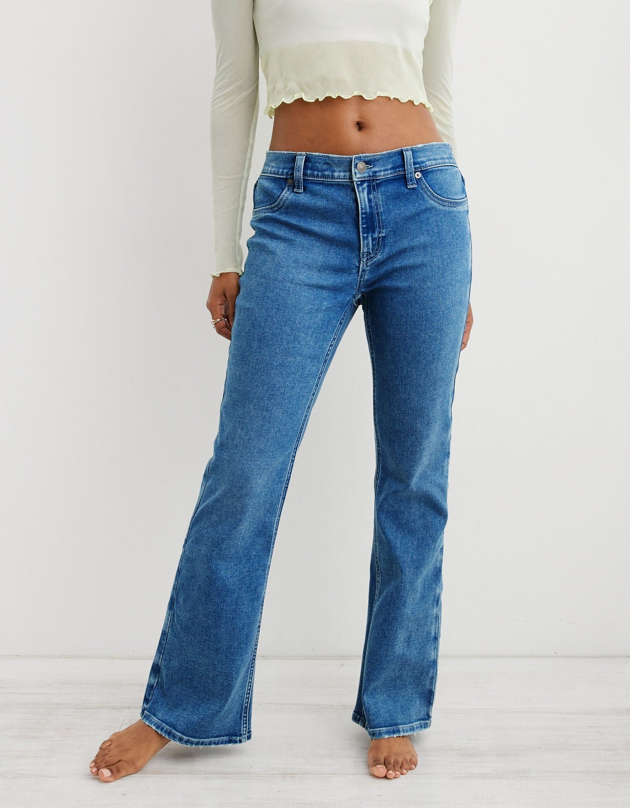 Aerie Denim Baby Flare